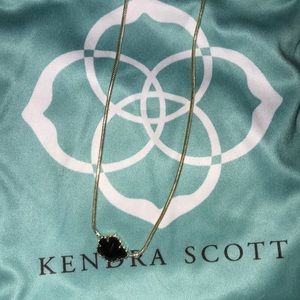 Kendra Scott Black Mara Necklace